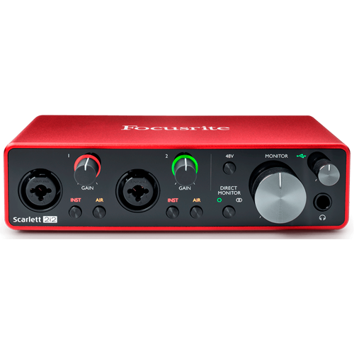 Interfaz Focusrite Scarlett